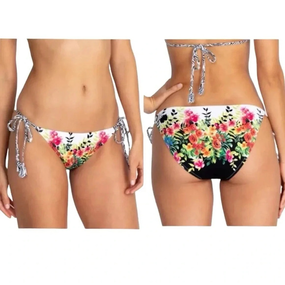 Johnny Was NWOT Spring String Bikini Bottom Size S - Picture 1 of 8